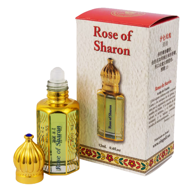 Rose of Sharon  Anointing Oil in Mizrahi Bottle